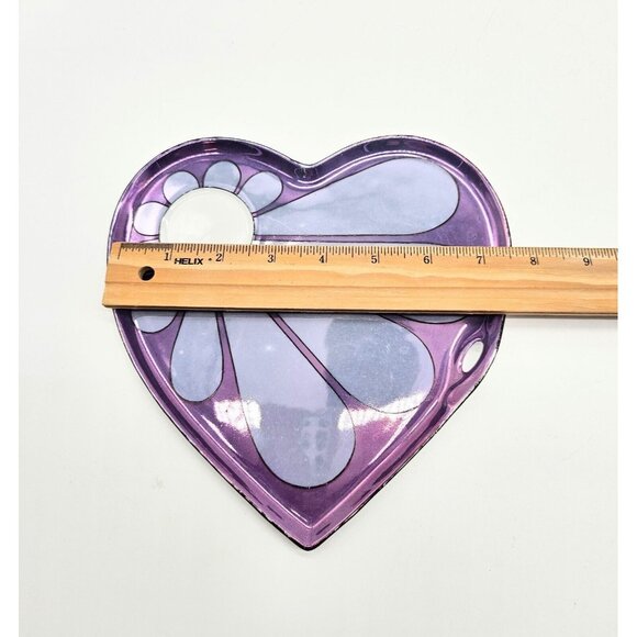 Flower Power Art Deco Atlas China Czechoslovakia Decorative Dish Pair Boho Retro - Picture 11 of 13